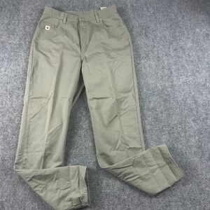 Rockies Five-Pocket Pants Mens 29x33 Sage Green Relaxed Fit RF052JWO Vintage
